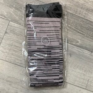 Grey & Black Striped Compression Sleeve